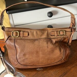 Fossil Leather Shoulder Bag